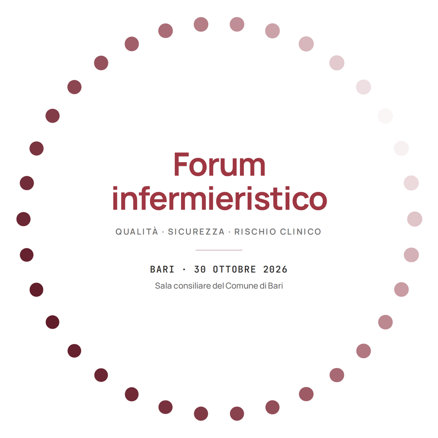 Marchio del Forum infermieristico — Bari, 30 ottobre 2026